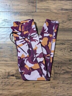 GapFit leggings purple print size XS